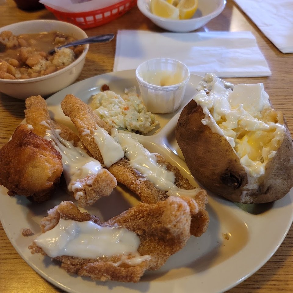 Restaurant menu with appetizers and kid's meals.