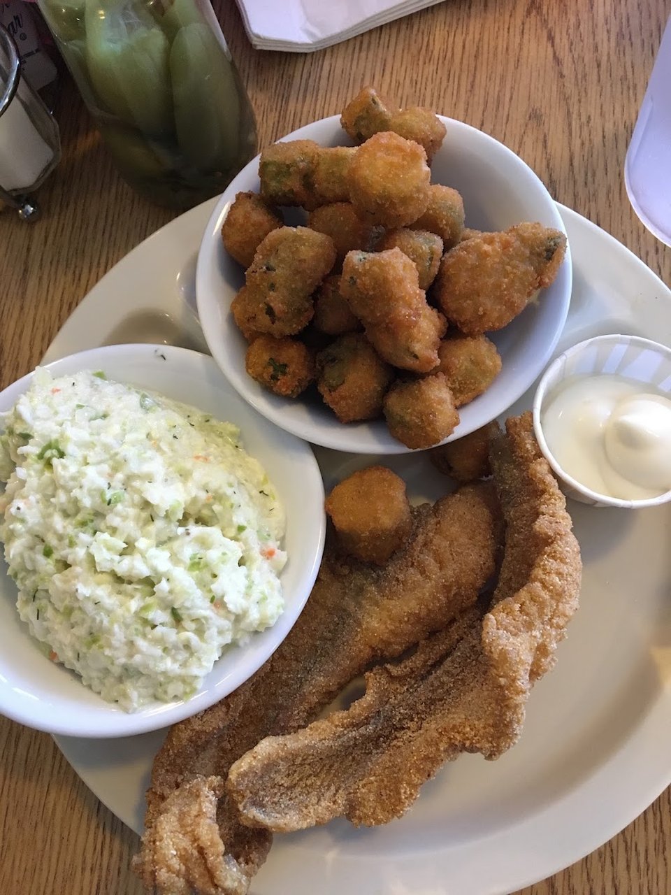 Restaurant menu with appetizers and kid's meals.